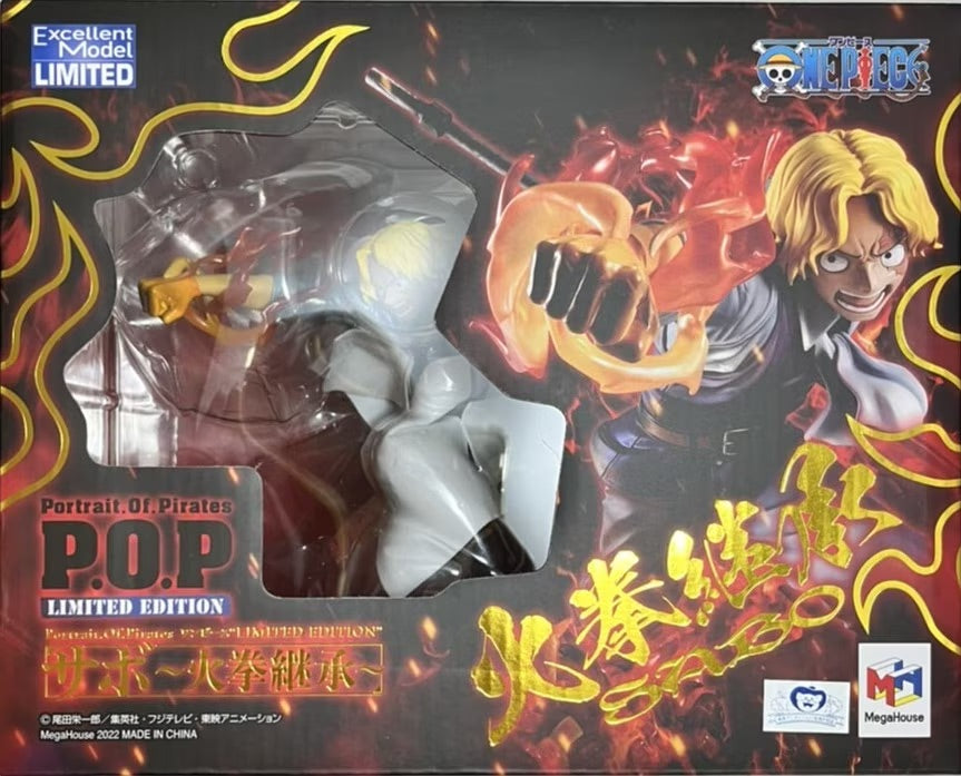 MegaHouse POP LIMITED EDITION Sabo Fire Fist Inheritance
