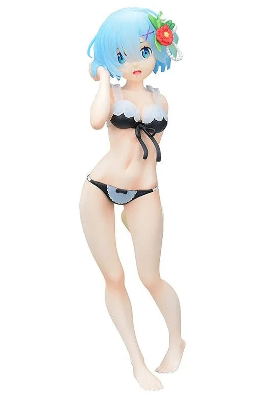 Sega - LPM (Limited premium Figure) - Re:Zero Starting Life in Another World - Rem - Summer Beach ver.