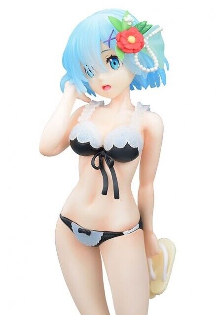 Sega - LPM (Limited premium Figure) - Re:Zero Starting Life in Another World - Rem - Summer Beach ver.