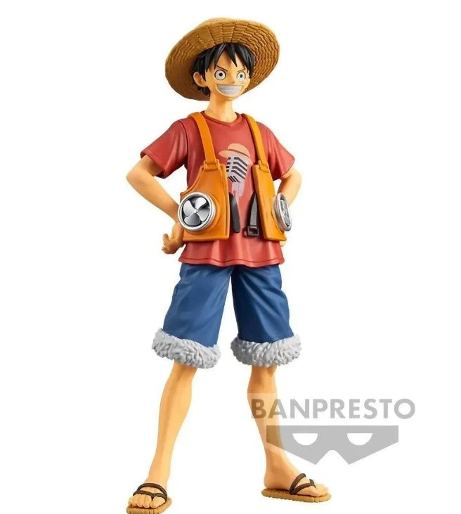 BANDAI ONE PIECE DXF GRANDLINE MEN - Monkey D Luffy - Film red ver. Vol. 1