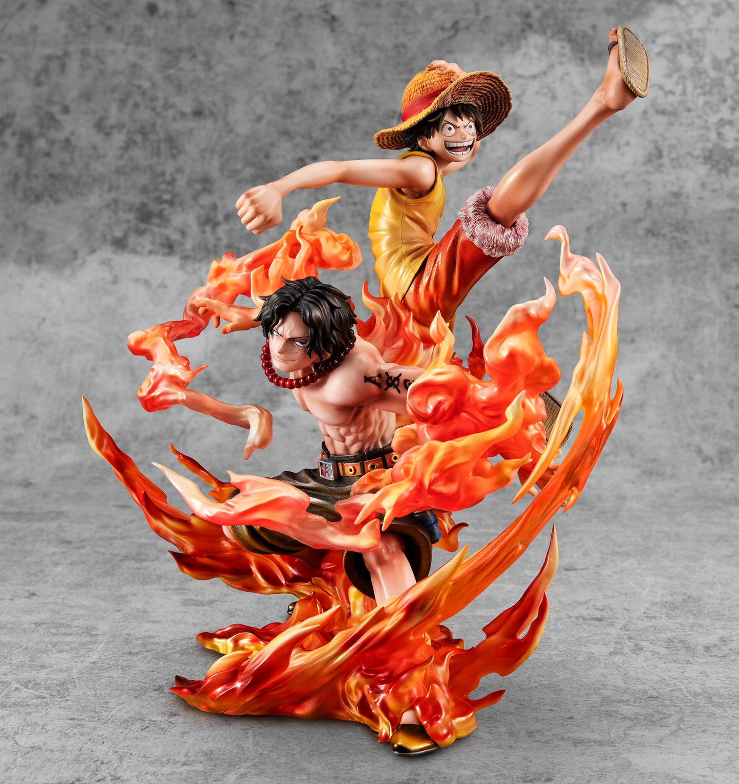 One Piece - Monkey D. Luffy - Portgas D. Ace - Portrait Of Pirates Maximum - Kyoudai no Kizuna, 20th LIMITED Ver. (MegaHouse)