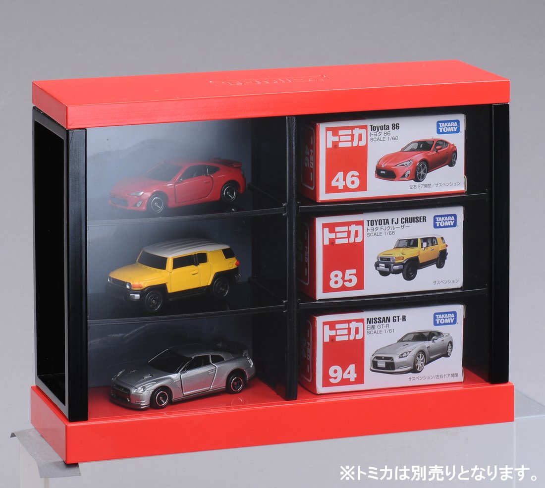 Takaratomy Tomica Display Square Passion Red Display case