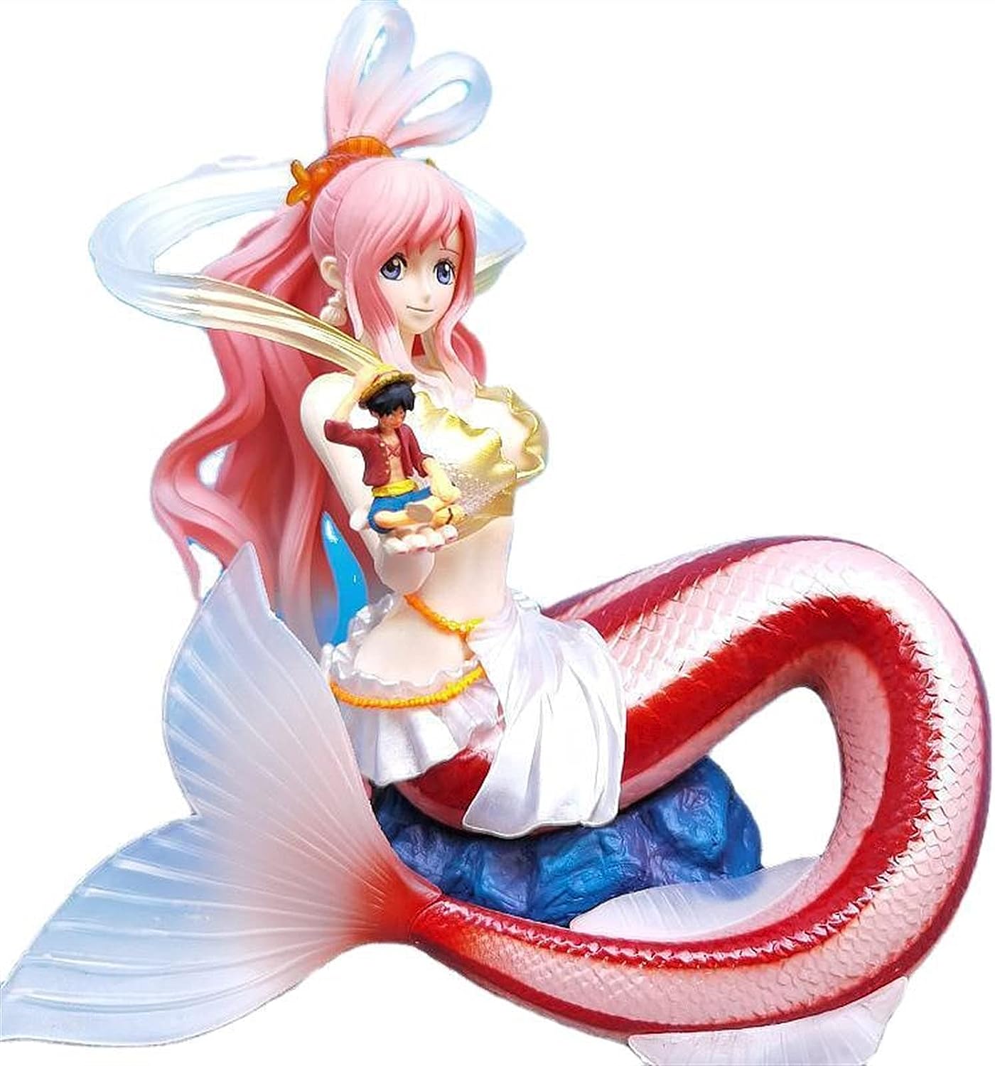 One Piece - Monkey D. Luffy - Shirahoshi - Excellent Model - Portrait Of Pirates "Sailing Again" (MegaHouse)