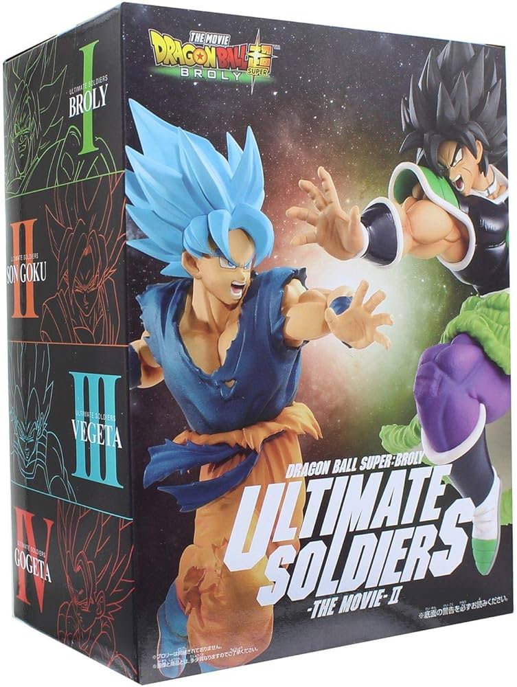 Banpresto Dragon Ball Super Broly - The Movie - Ultimate Soldiers II - Goku SSGSS