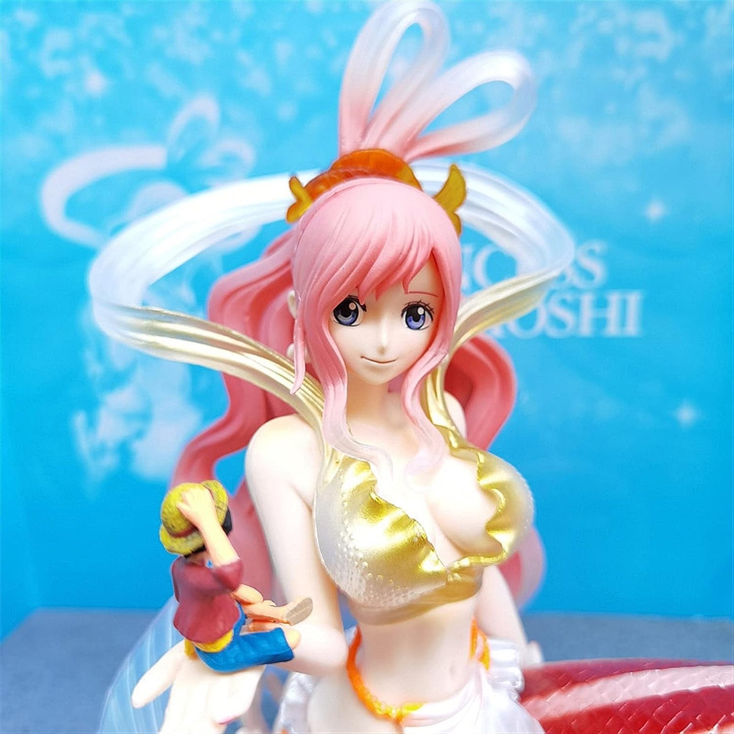 One Piece - Monkey D. Luffy - Shirahoshi - Excellent Model - Portrait Of Pirates "Sailing Again" (MegaHouse)