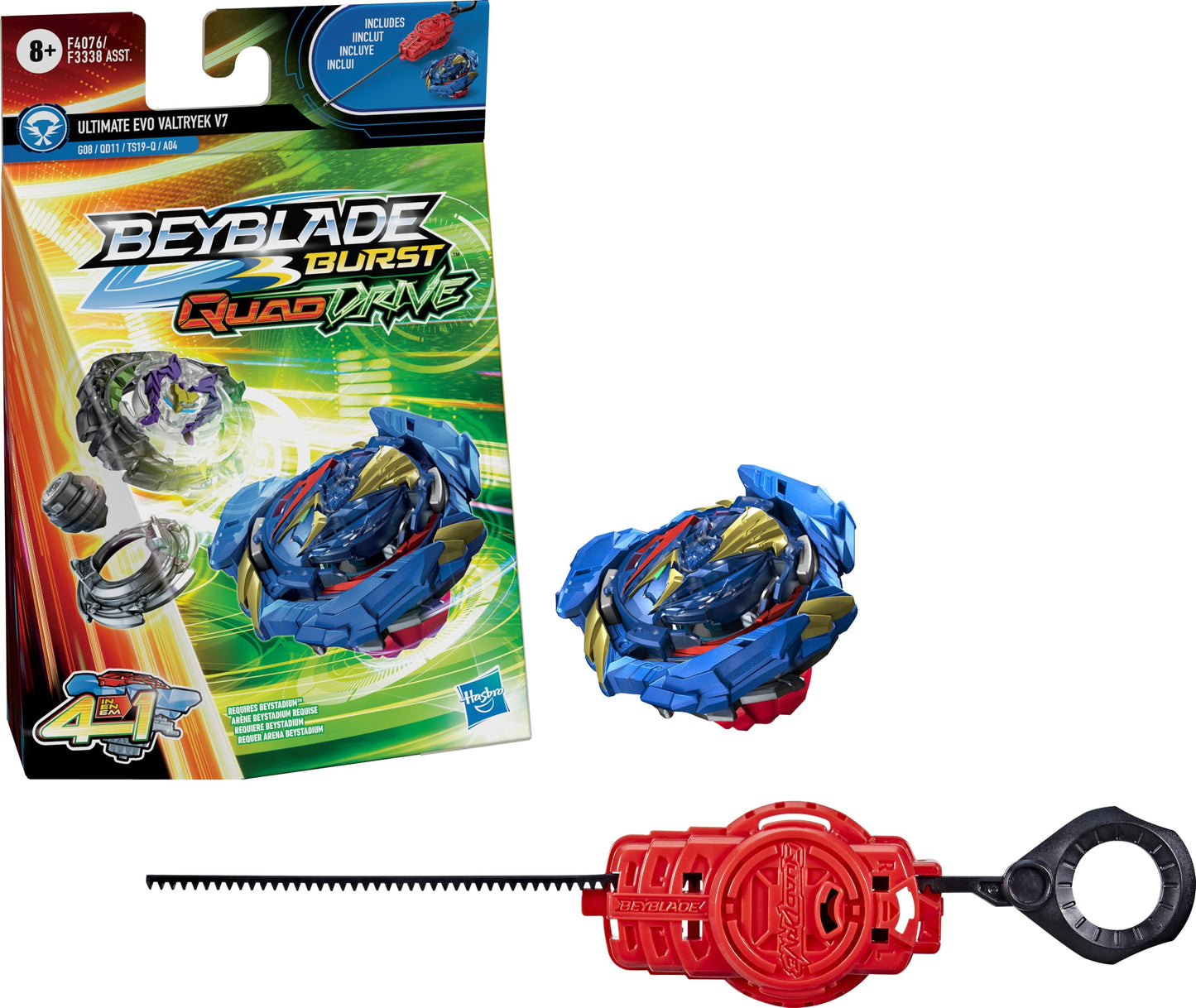 Hasbro Quad-Drive system - Beyblade Burst Ultimate Evo Valtryek V7