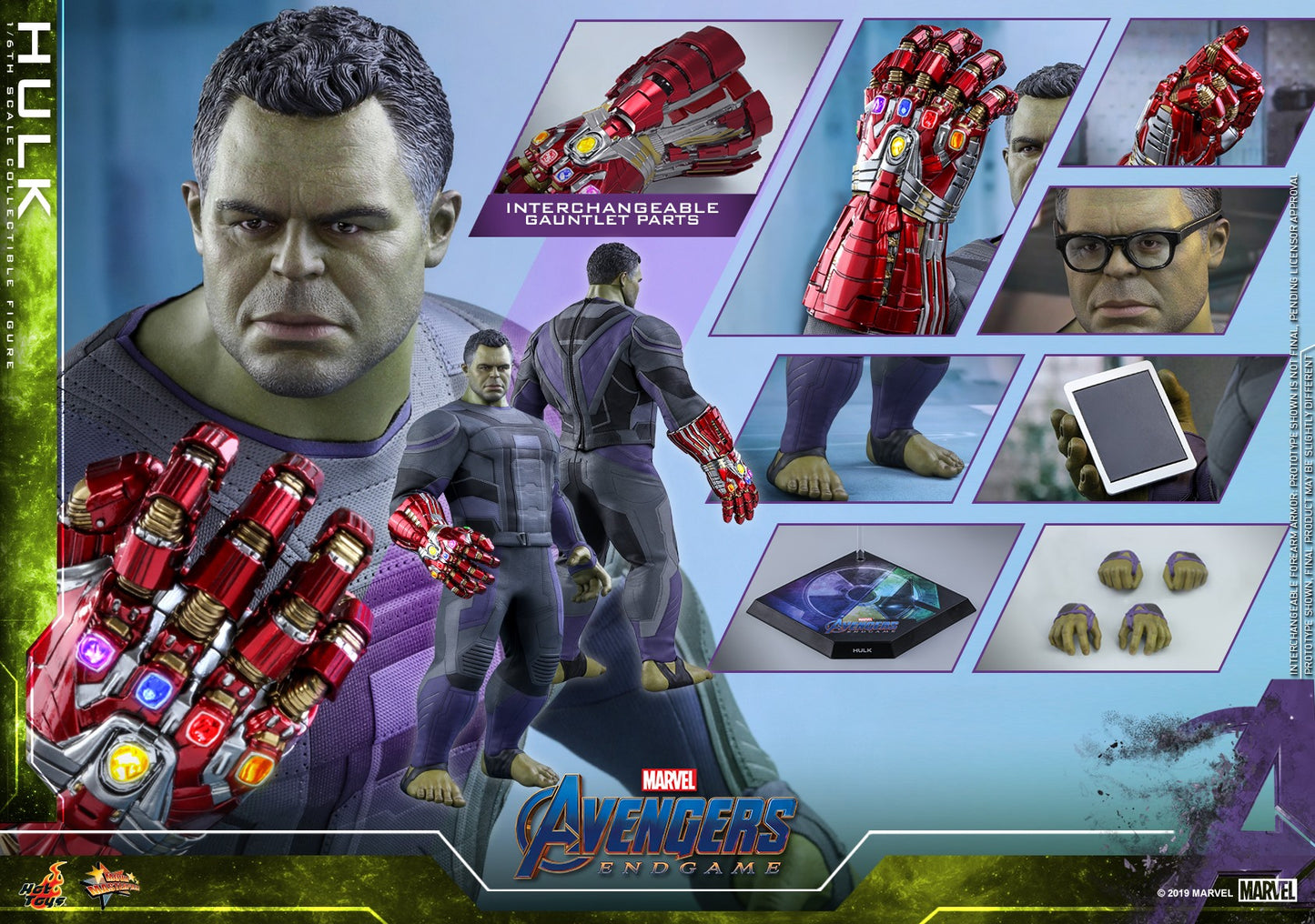 Hot Toys Avengers: Endgame MMS558 Hulk 1/6th Scale