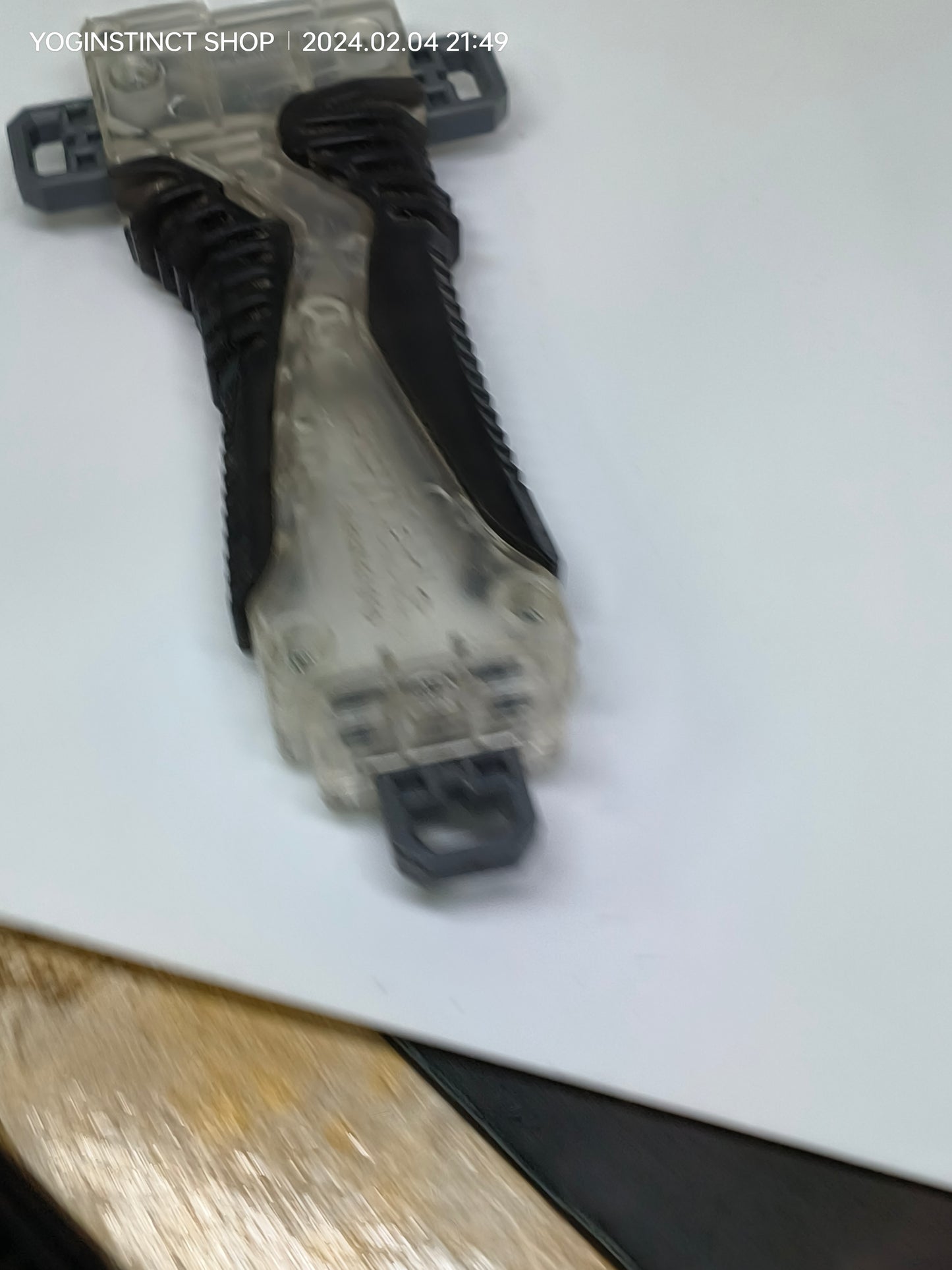 B-76 Launcher Grip (Clear With B-00 Grip Rubber (Black))