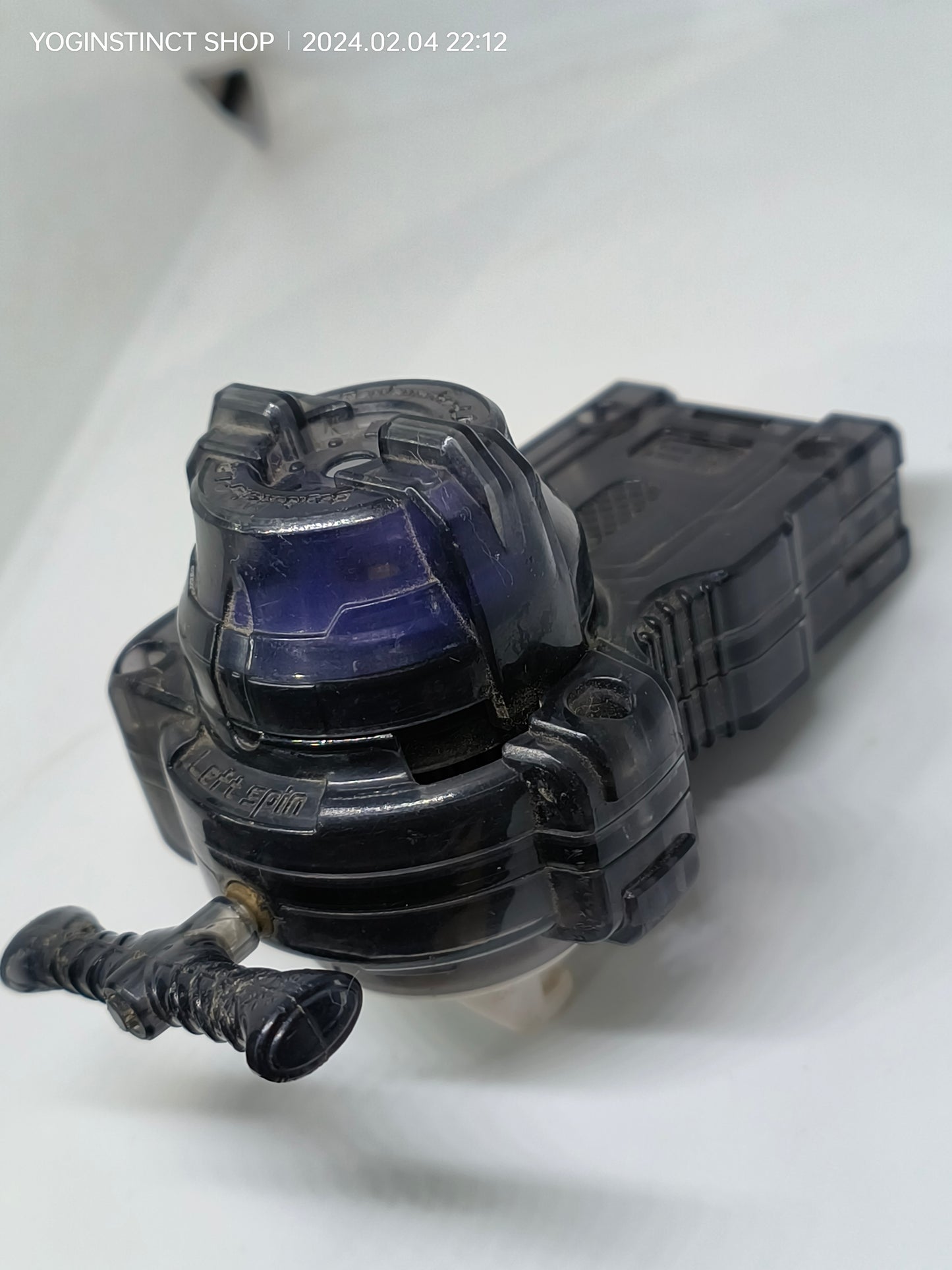 BB-80 - BeyLauncher LR (Metal Saga) Clear ver.