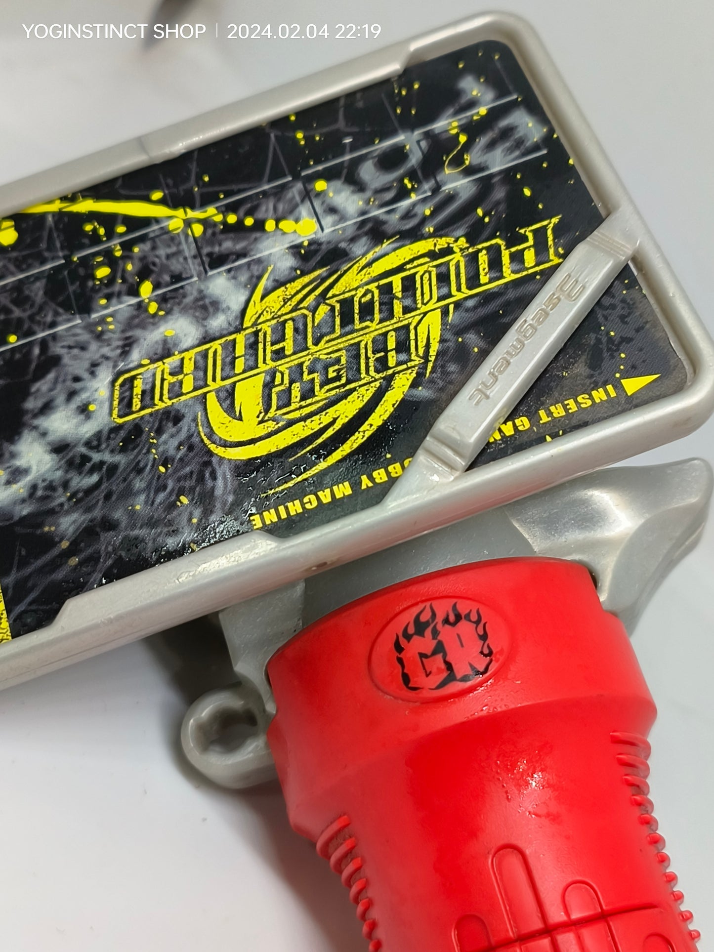 (BB-107) 3-Segment Launcher Grip (Gray) (Metal Saga)