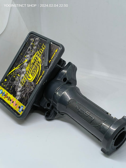 (BB-107) 3-Segment Launcher Grip (Gray) (Metal Saga)