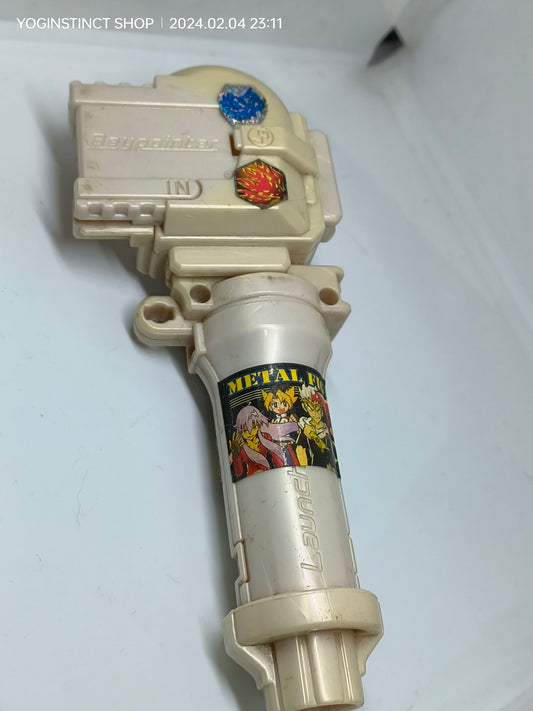 BB-15   Launcher Grip (Metal Saga)	(White)