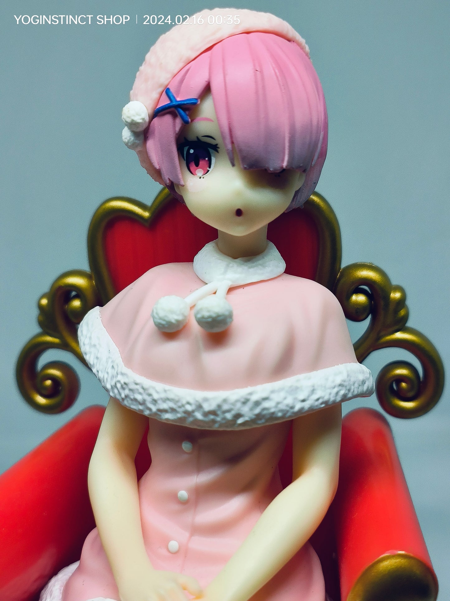 Furyu Re:Zero Starting Life in Another World Ram (Snow Princess) Noodle Stopper Figure