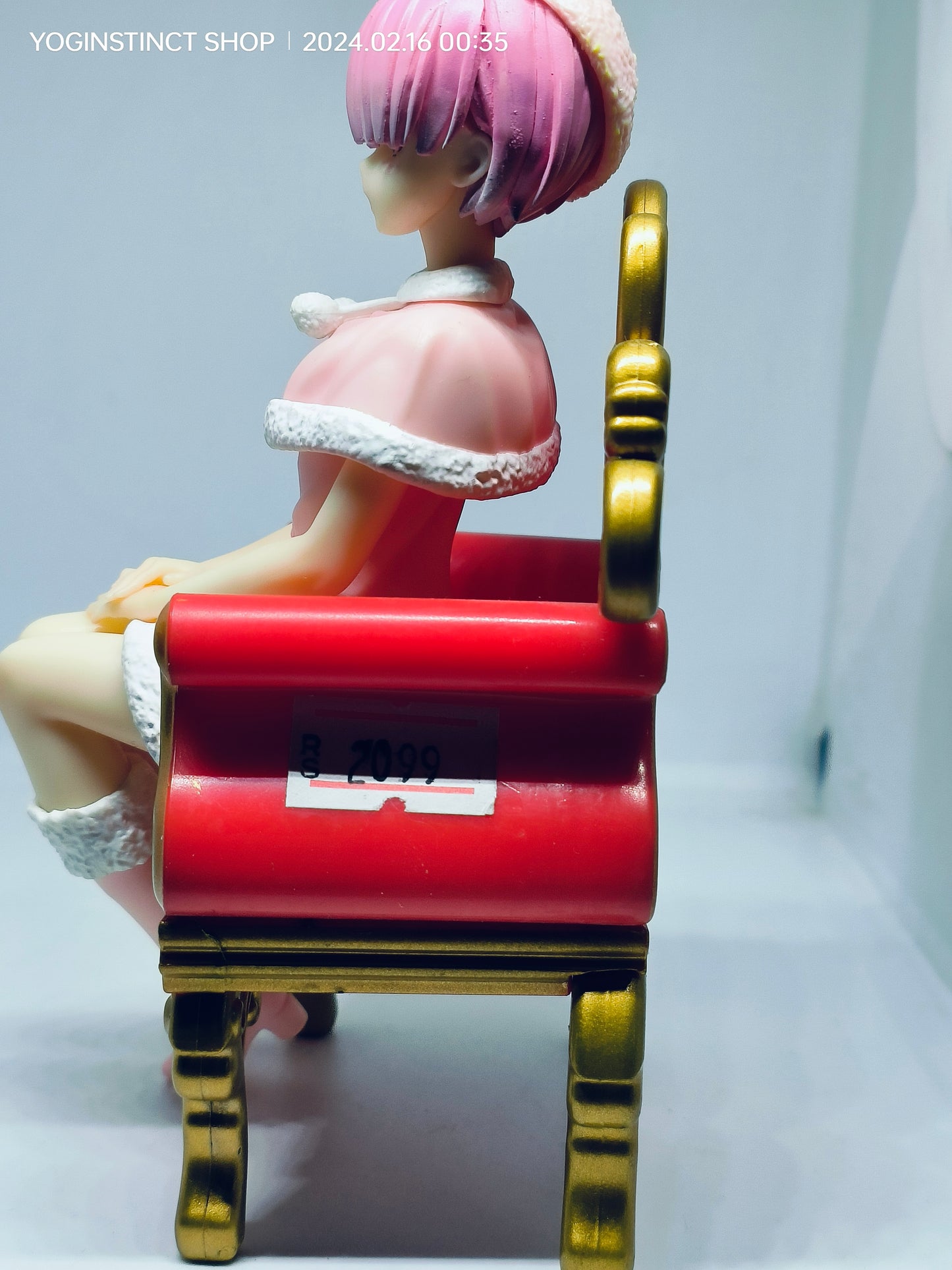 Furyu Re:Zero Starting Life in Another World Ram (Snow Princess) Noodle Stopper Figure