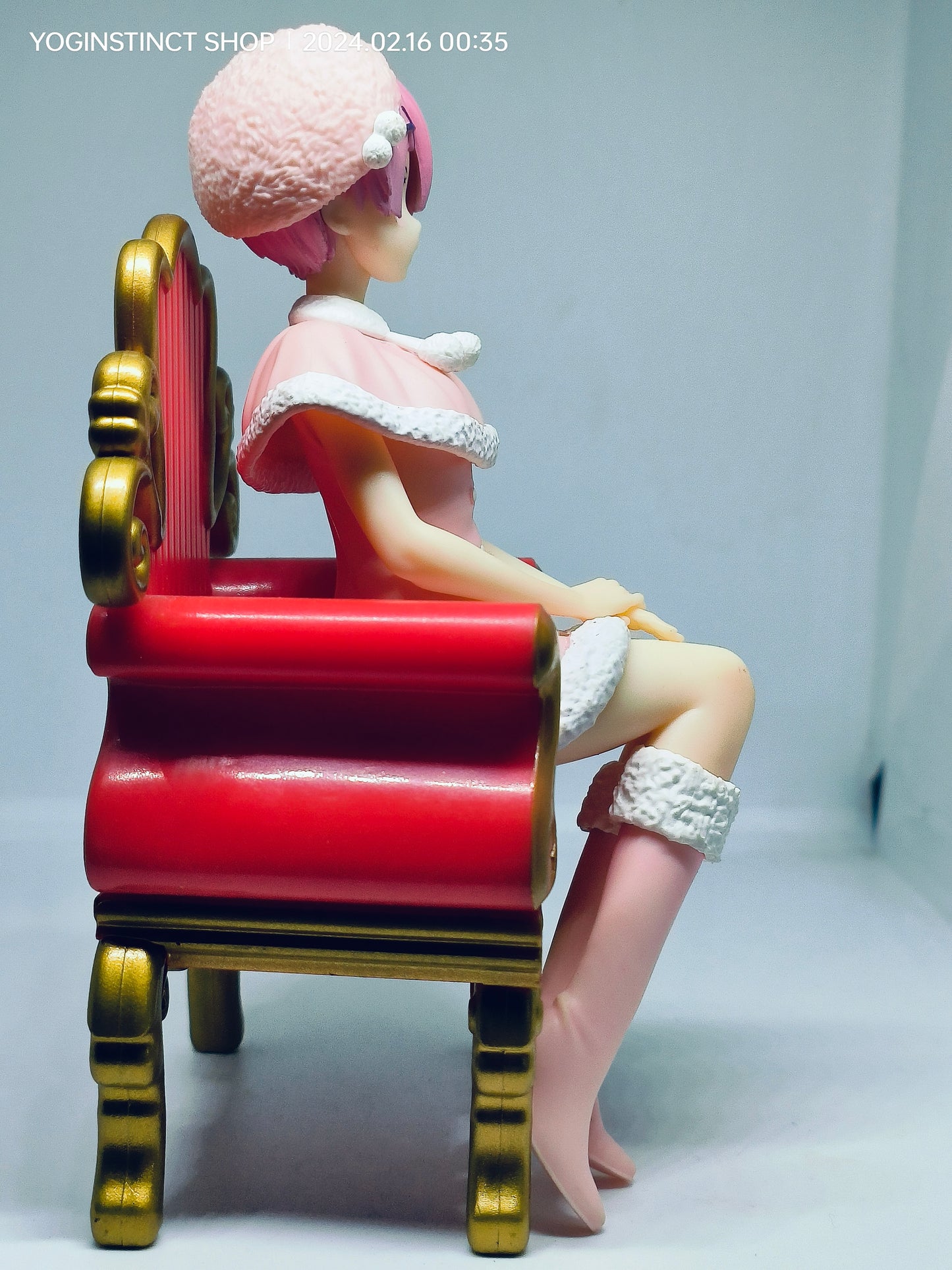 Furyu Re:Zero Starting Life in Another World Ram (Snow Princess) Noodle Stopper Figure