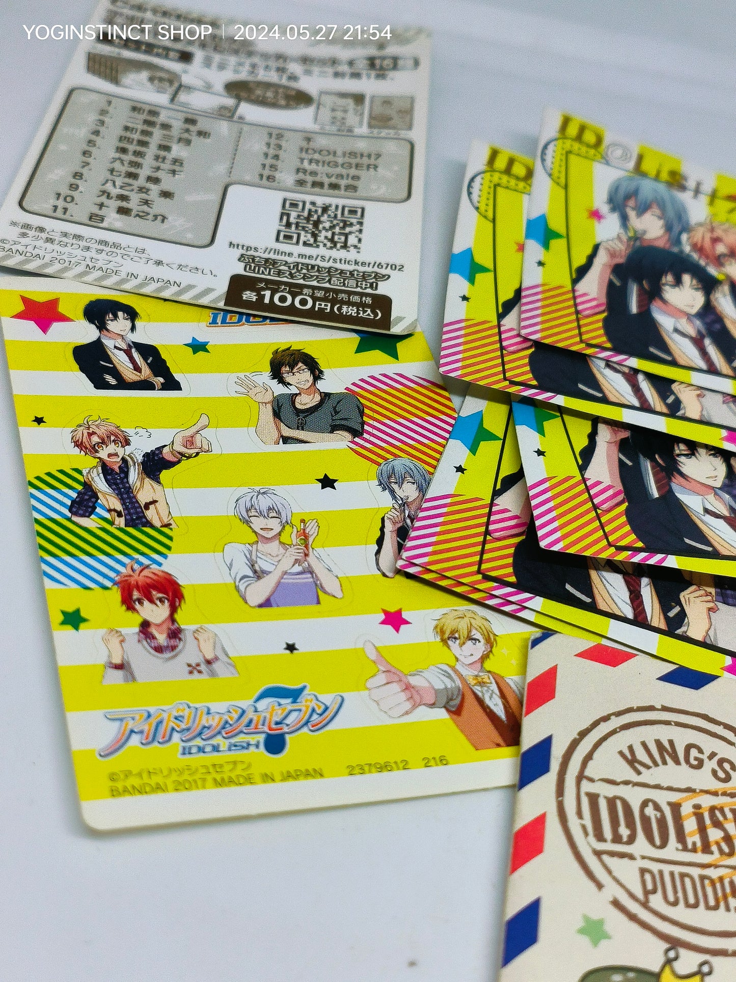 King's Idolish 7 pudding pack