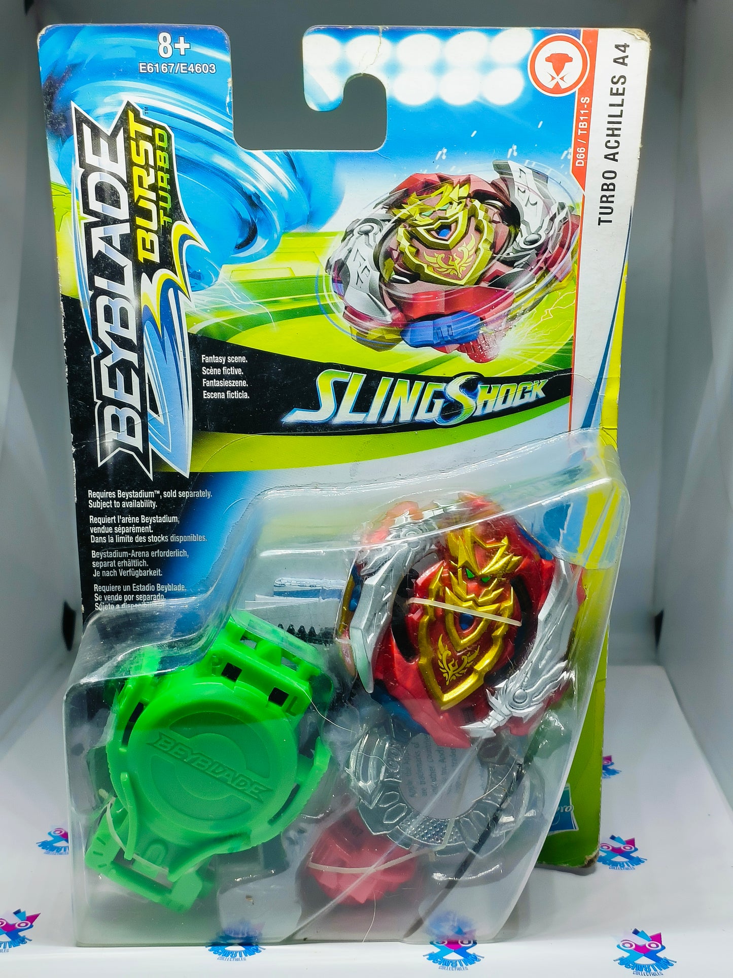 Turbo Achilles A4 : HASBRO Sling Shock