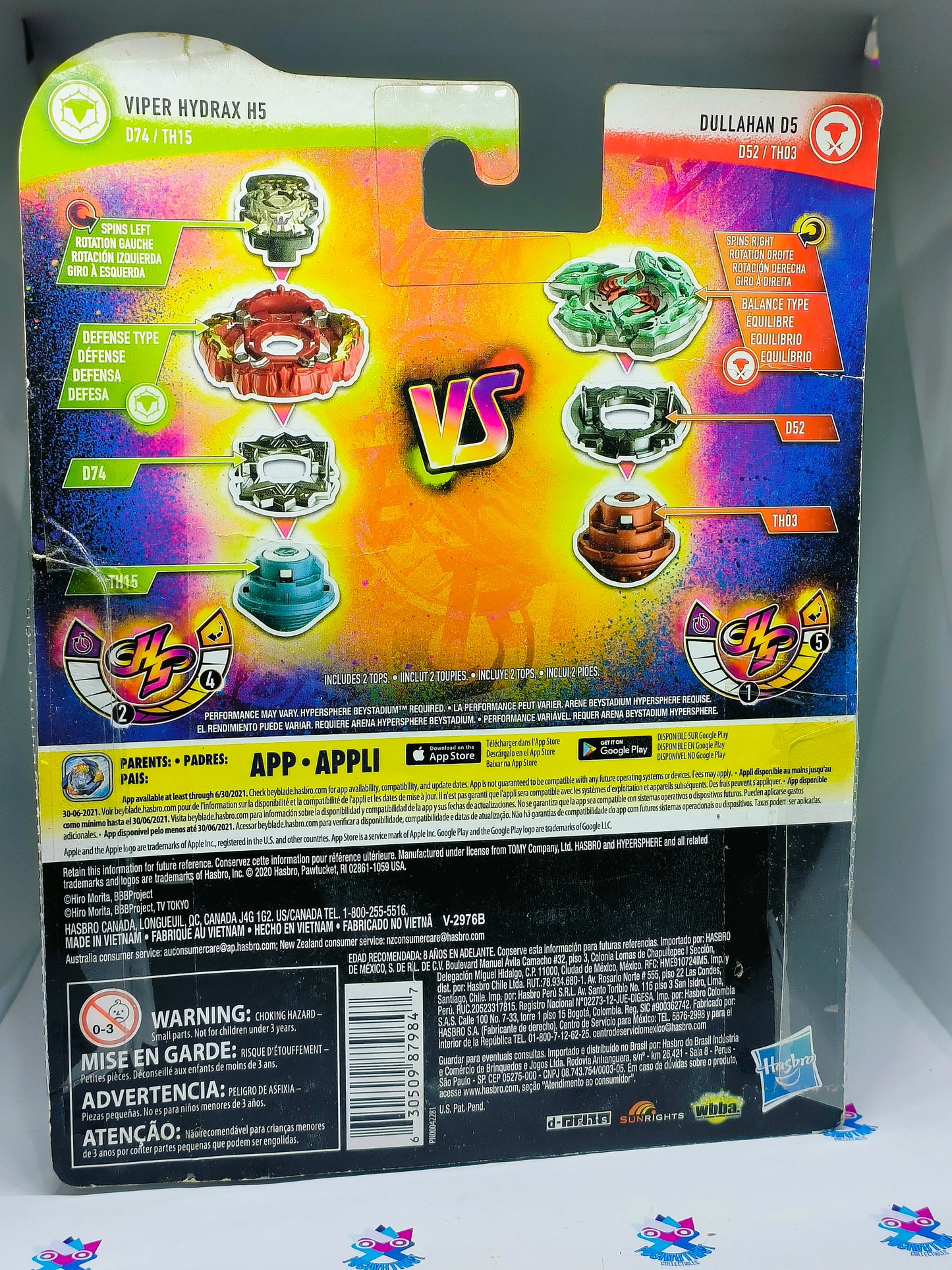 Viper Hydrax H5 and Dullahan D5: HASBRO HYPER SPHERE