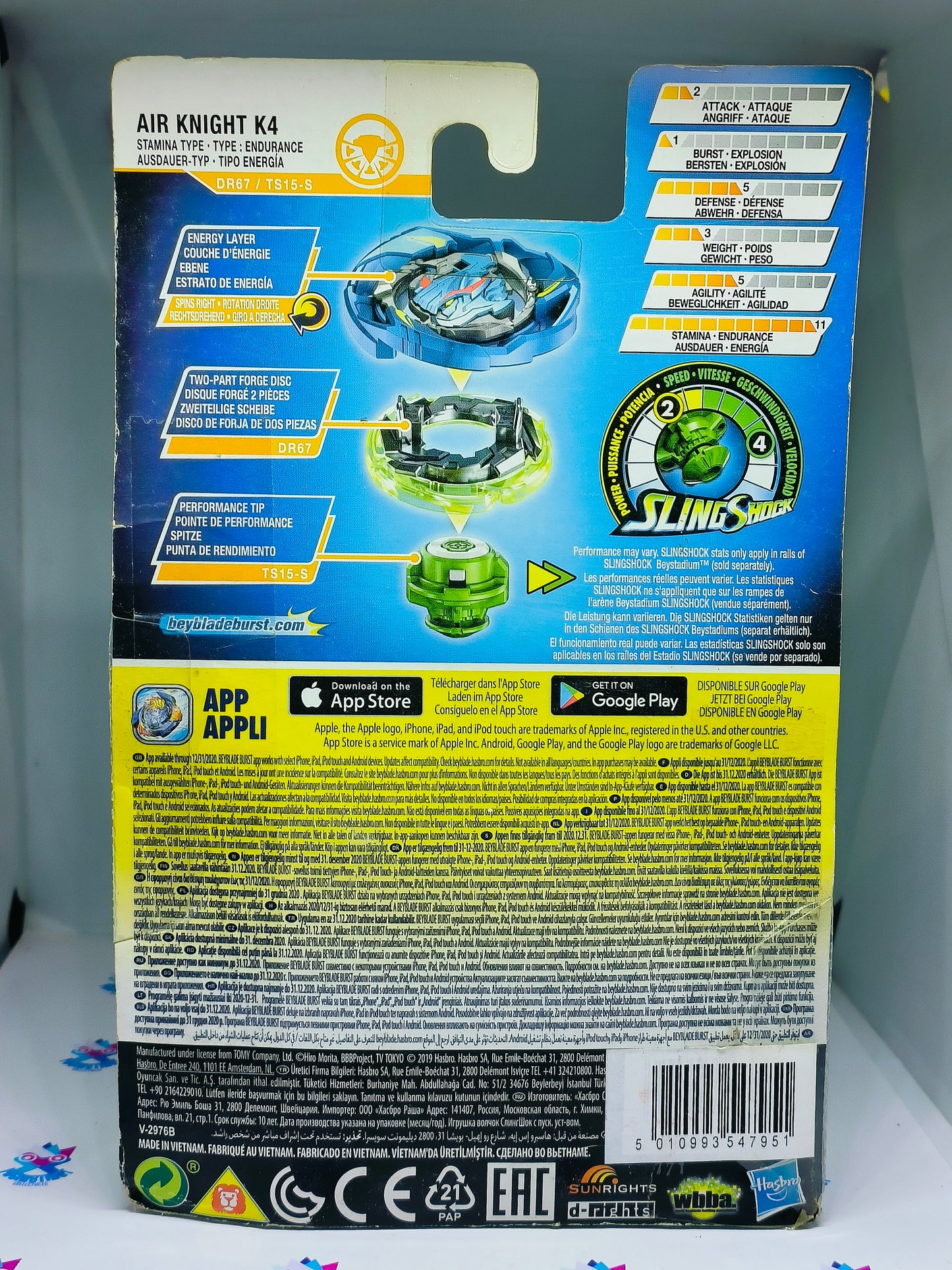 Air Knight K4 : HASBRO Sling Shock