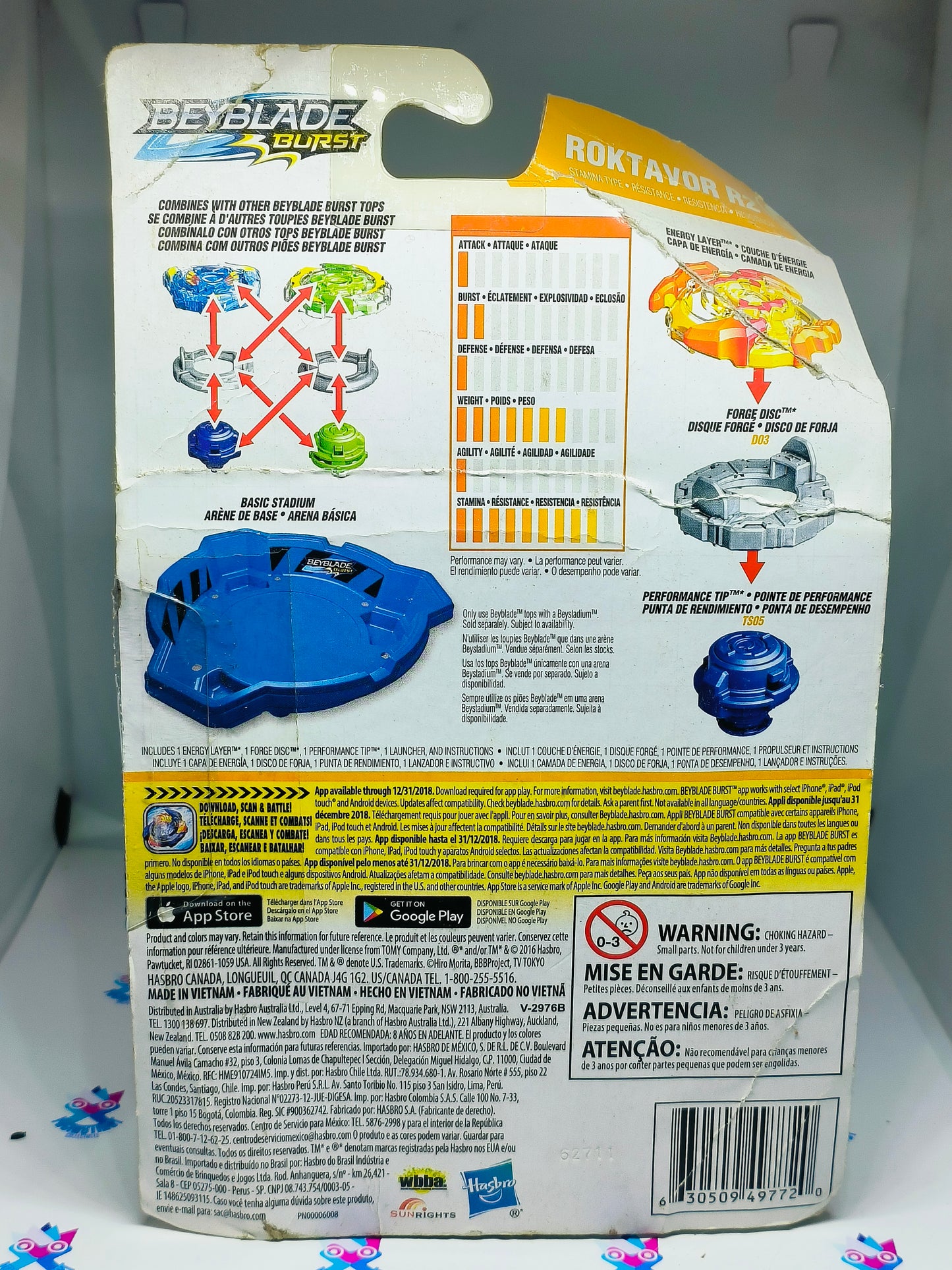 Roktavor R2 : HASBRO sling Shock