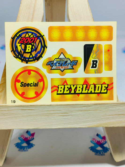 BEYBLADE EXCLUSIVE STICKERS 1