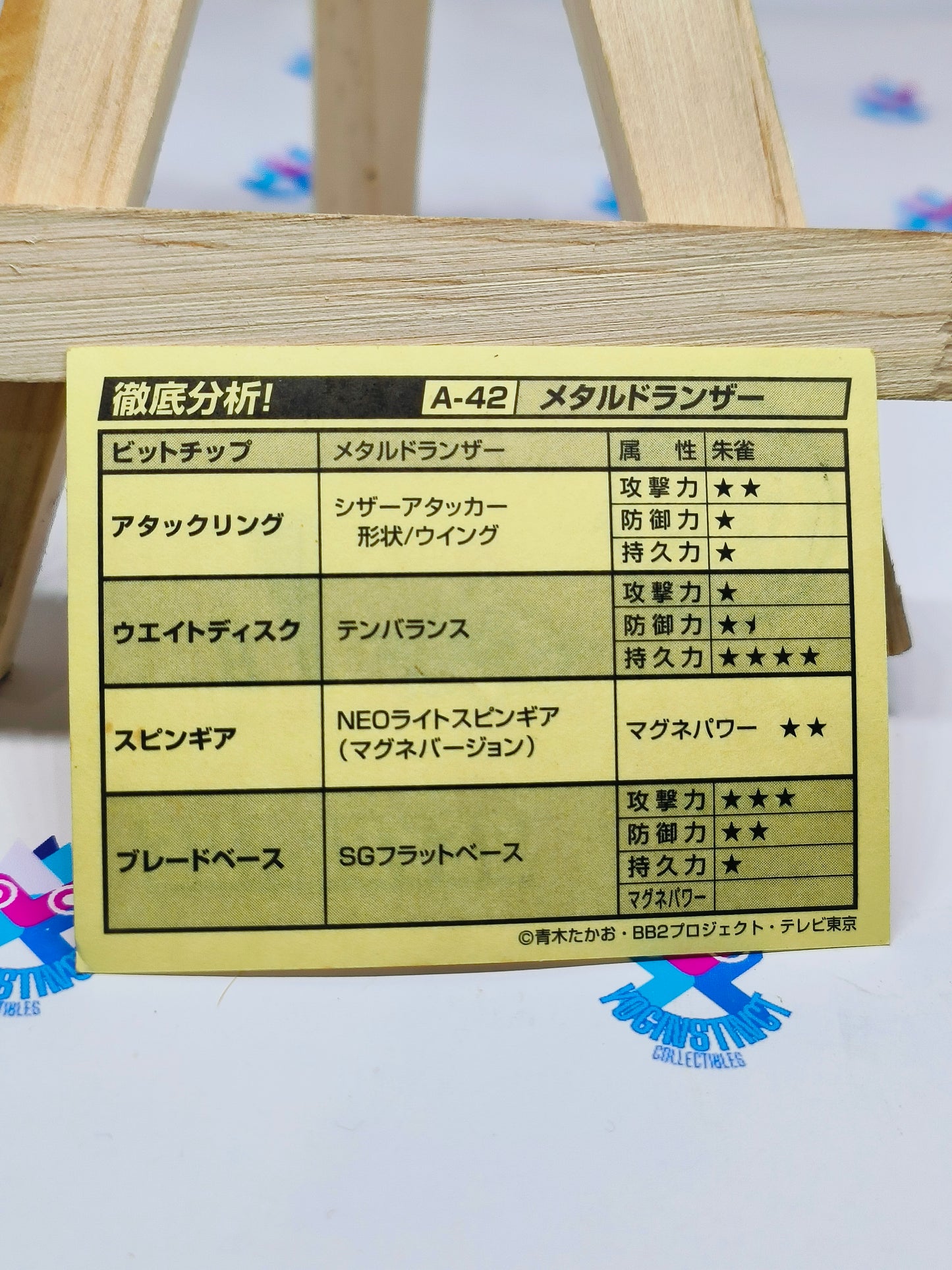 BEYBLADE EXCLUSIVE STICKERS 1