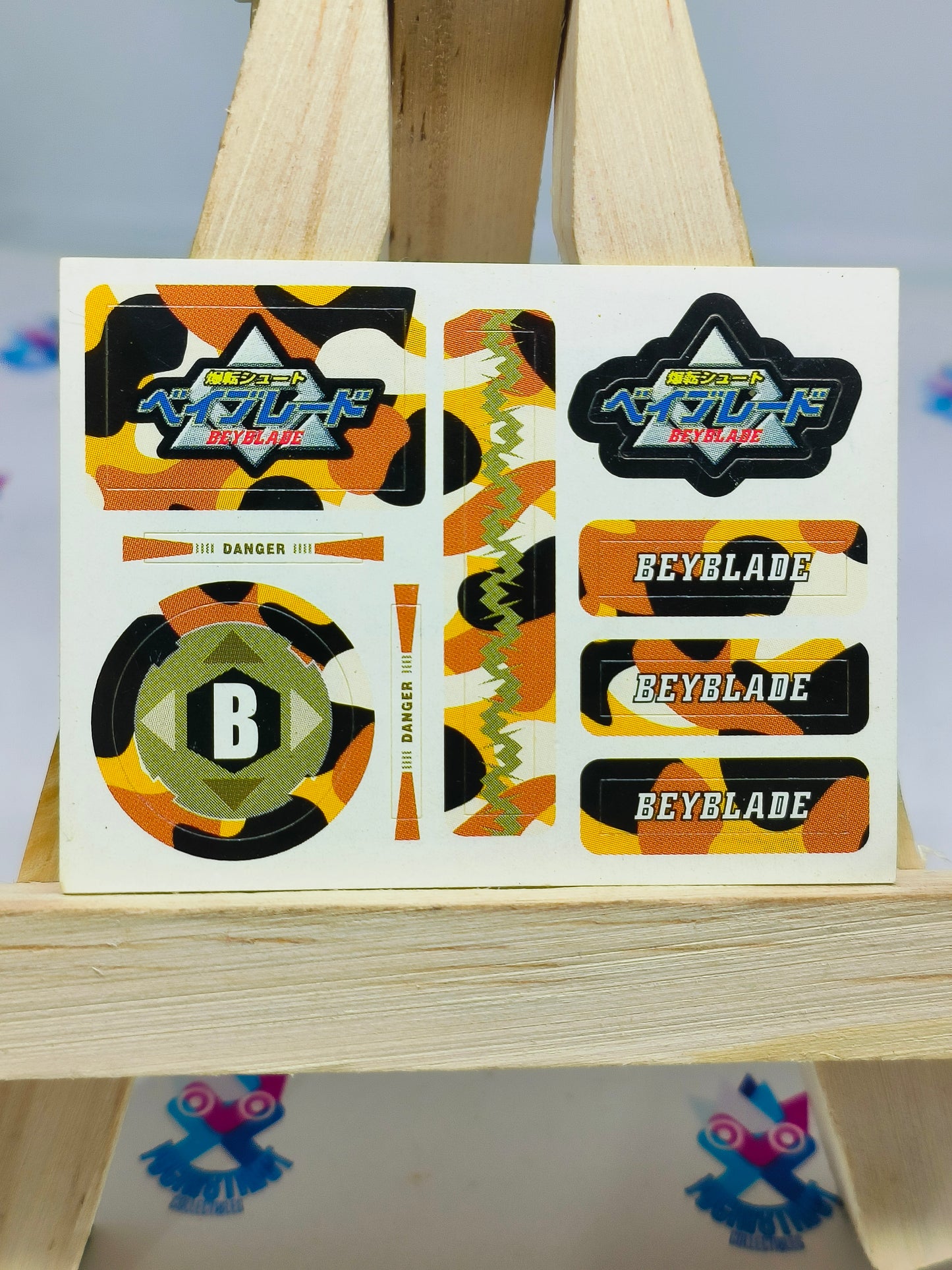BEYBLADE EXCLUSIVE STICKERS 8