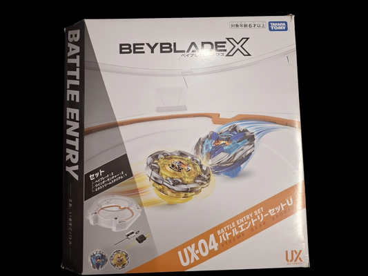 TAKARA TOMY Beyblade X Red Xtreme Stadium UX-04 BATTLE ENTRY SET STADIUM ONLY (PREOWNED)