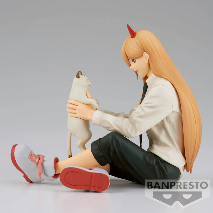 Bandai Spirits Break Time Collection Banpresto Vol. 2 - Power and Nyanko - Chainsaw Man