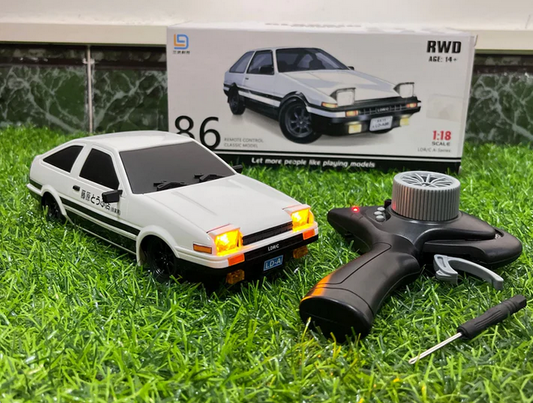 1/18 Drift Racing AE86 FS HSEV RC Car with Light System - Initial D