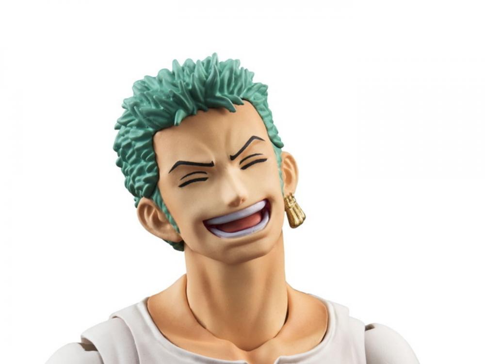 MegaHouse One Piece Variable Action Heroes Roronoa Zoro - PAST BLUE - First edition limited