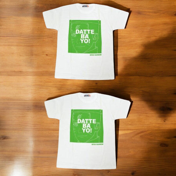 SRS RAINBOW x Naruto Dattebayo! Box T-shirt Short Sleeve Collaboration (SRS RAINBOW x NARUTO) SIZE SMALL