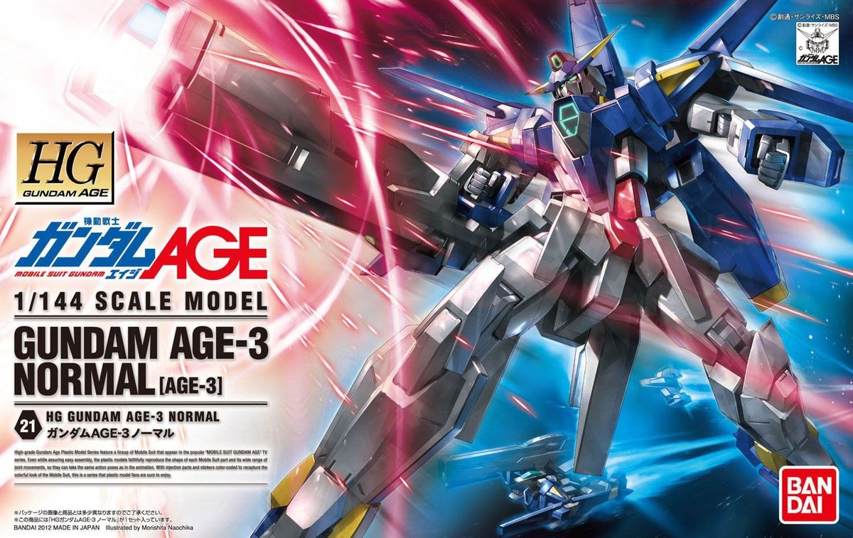 Bandai HG 1/144 Gundam AGE-2 Normal