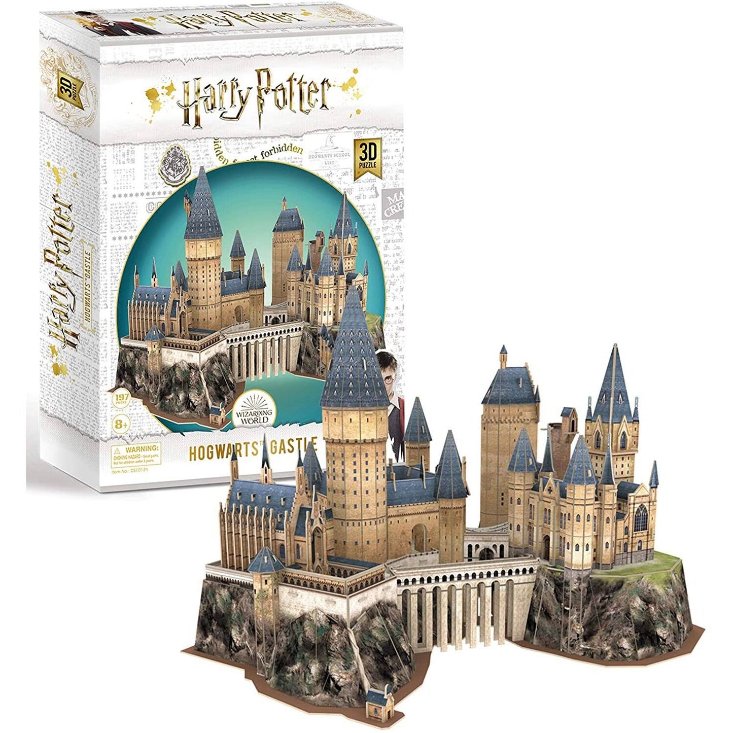 3D Puzzle Harry Potter Hogwarts Wonderful Hall 185 Pieces