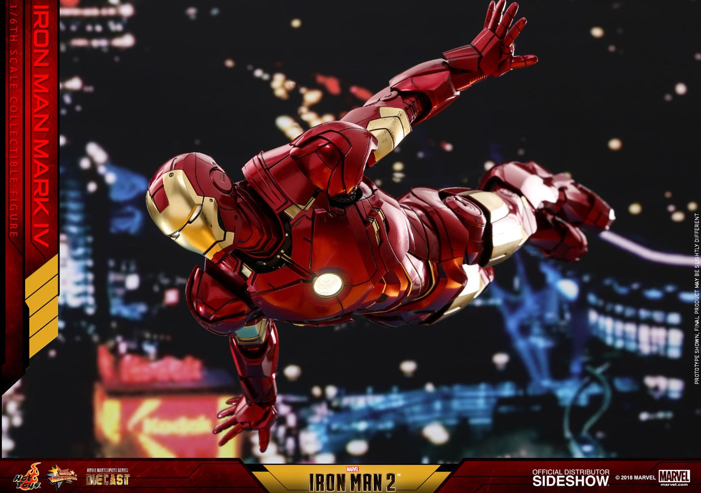 Hot Toys : Iron Man 2 - Iron Man Mark IV 1/6th scale Collectible Figure