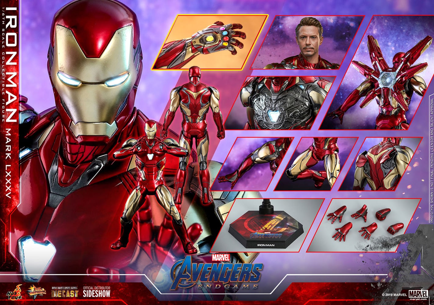 Hot Toys Marvel: Avengers Endgame - Iron Man Mark LXXXV 1:6 Scale Figure