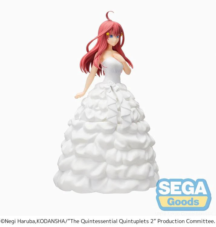SEGA Quintessential Quintuplets SPM Figure Itsuki Nakano Wedding Dress (Bride version)