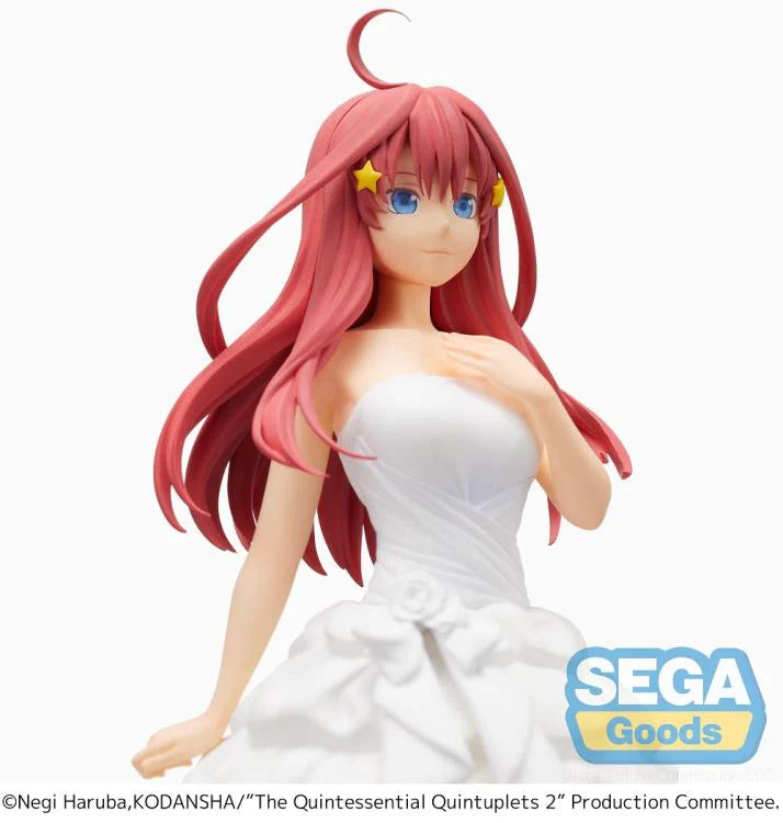 SEGA Quintessential Quintuplets SPM Figure Itsuki Nakano Wedding Dress (Bride version)