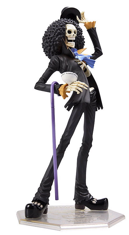 मेगाहाउस वन पीस पोर्ट्रेट ऑफ़ पाइरेट्स - उत्कृष्ट मॉडल - ब्रूक "स्ट्रॉन्ग वर्ल्ड" - 1/8 नियो डीएक्स