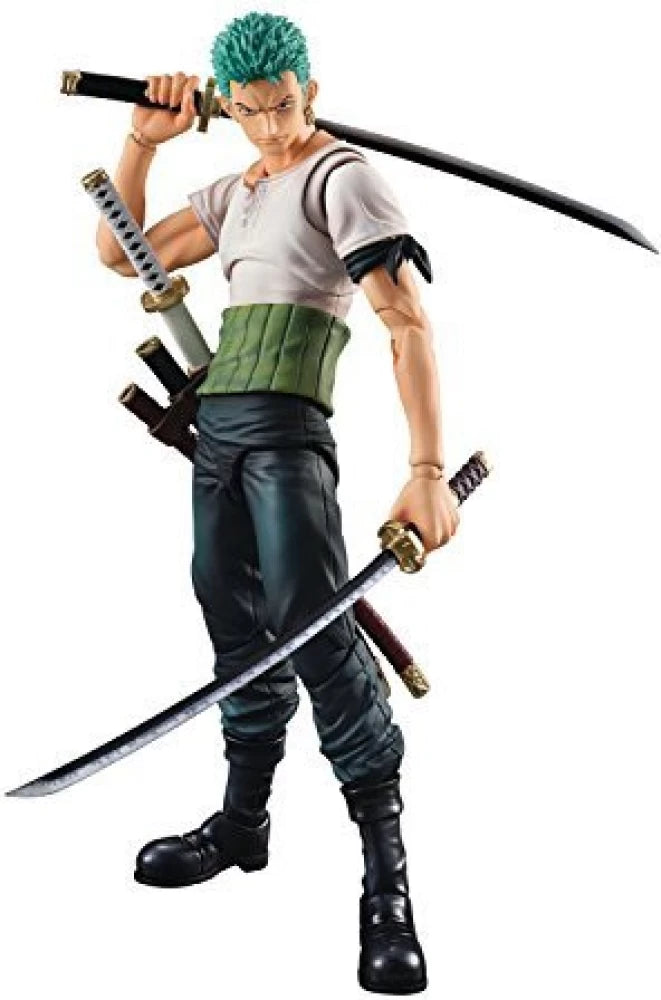 MegaHouse One Piece Variable Action Heroes Roronoa Zoro - PAST BLUE - First edition limited
