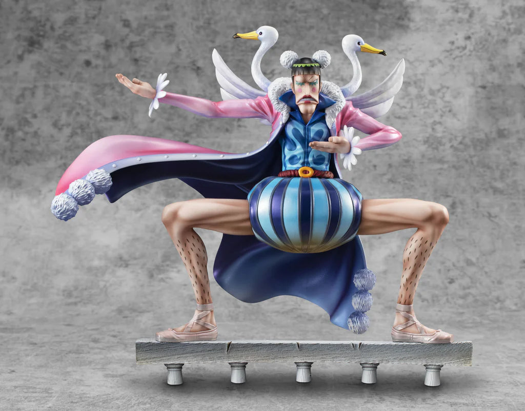 MegaHouse One Piece Portrait of Pirates - Excellent Model - Mr.2 Bon Kurei "Playback Memories" - 1/8