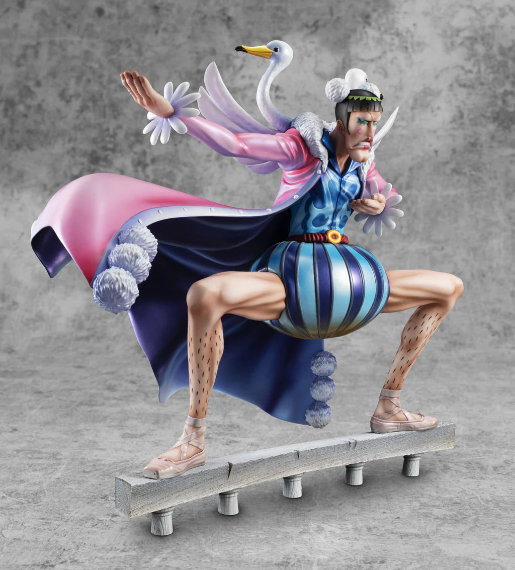 MegaHouse One Piece Portrait of Pirates - Excellent Model - Mr.2 Bon Kurei "Playback Memories" - 1/8