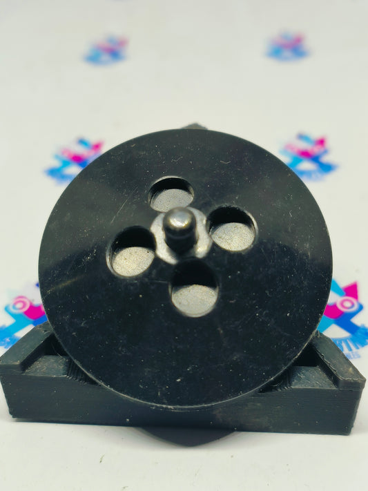 Black Semi FLAT base - Plastic Generation - BeyBlade Part