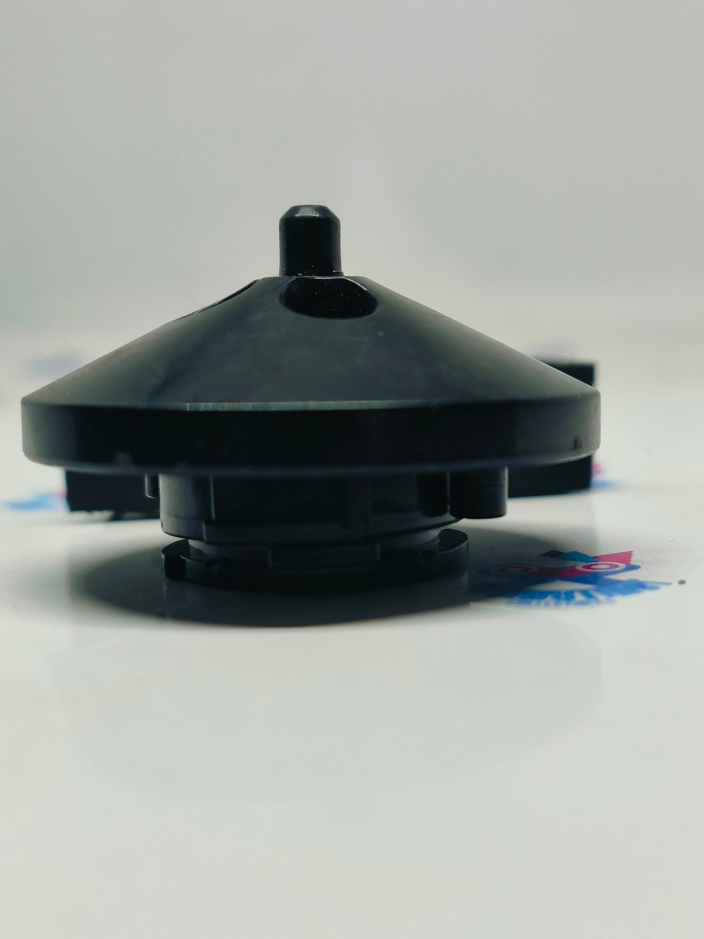 Black Semi FLAT base - Plastic Generation - BeyBlade Part