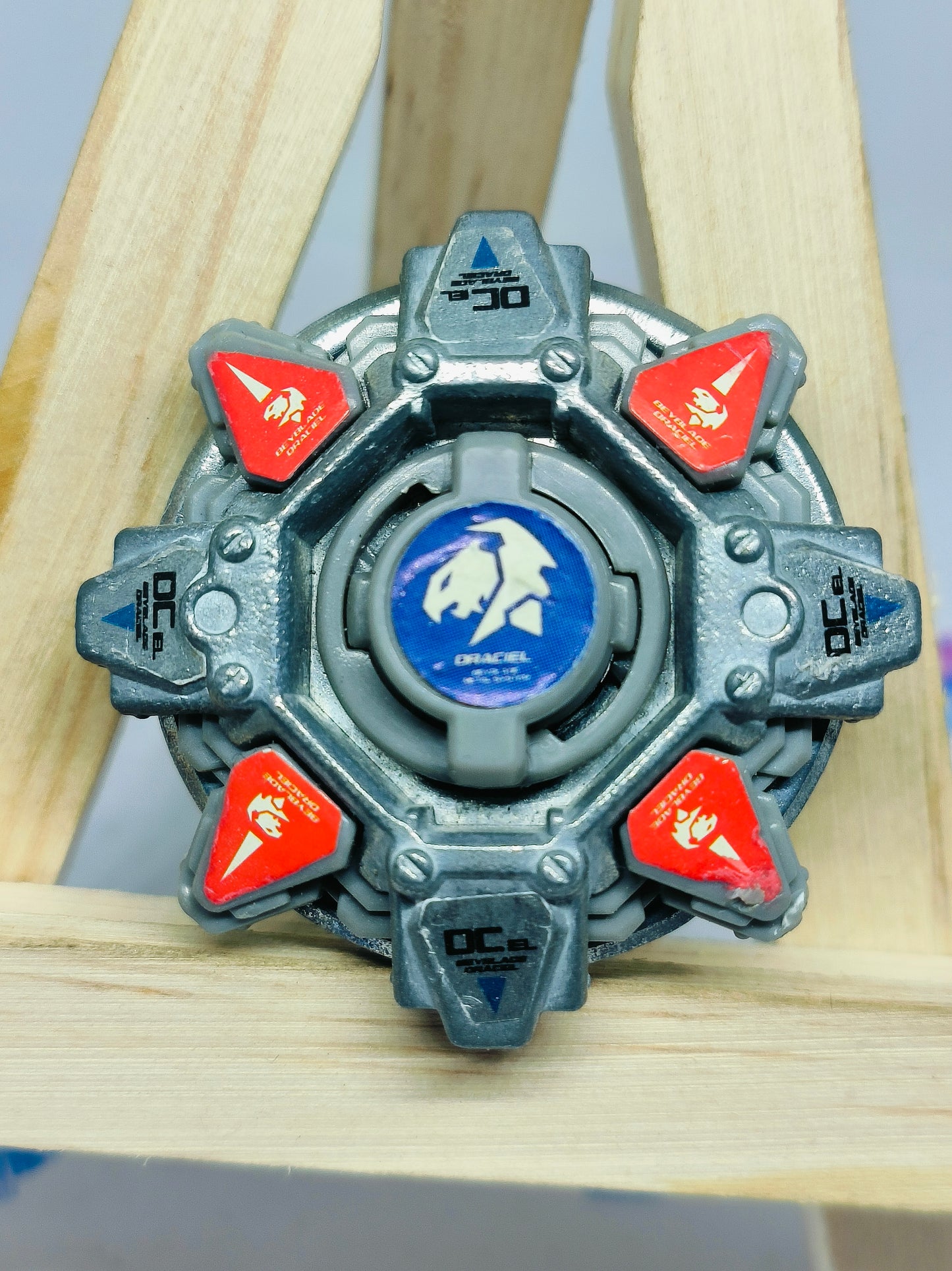 Draciel MS - A-125 Proto Grey version - beyblade Hard metal system