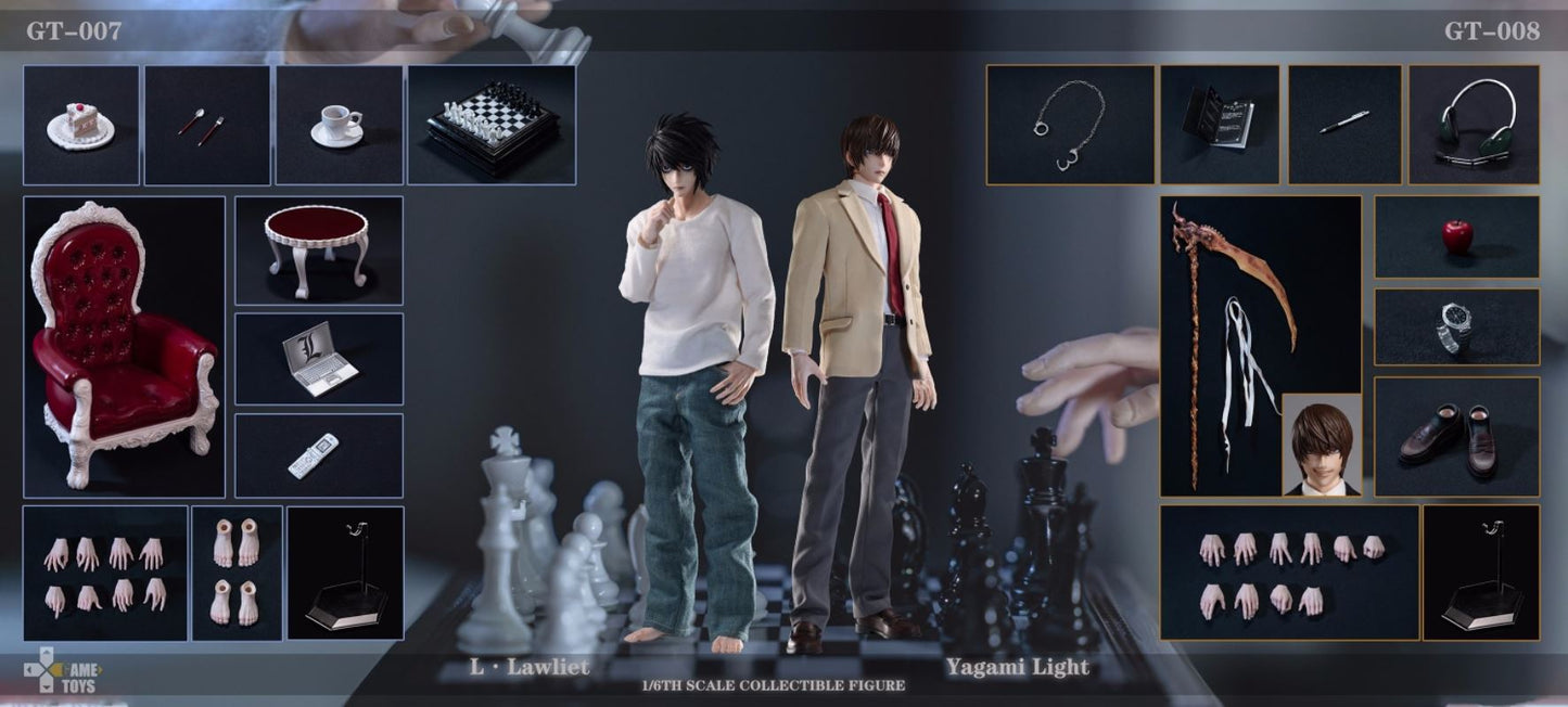 GAMETOYS GT-008A DEATH NOTE Yagami Light business suit
