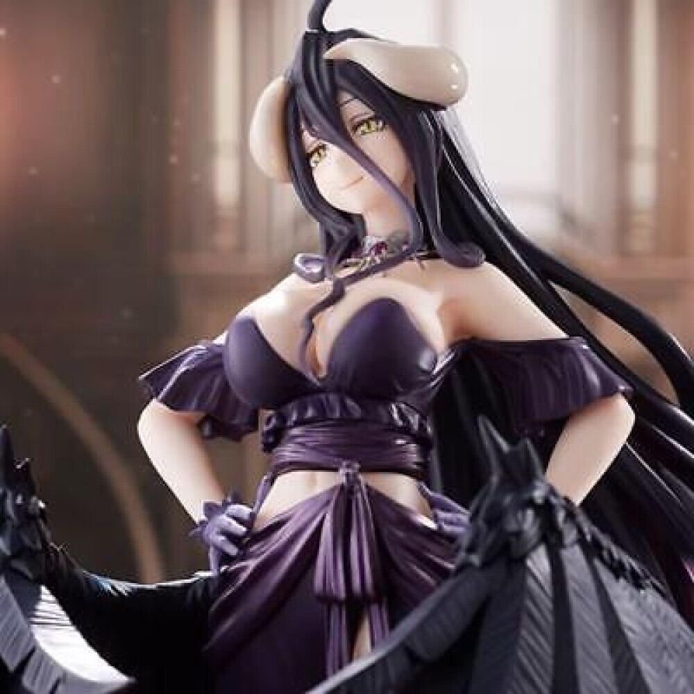 Overlord IV Albedo AMP figure black dress ver. TAITO Anime Manga 2023 New