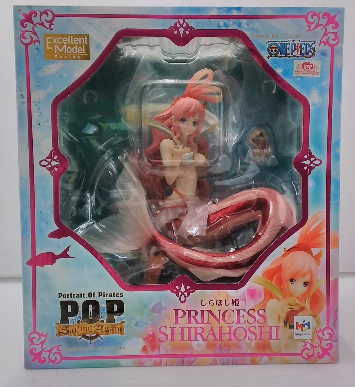 One Piece - Monkey D. Luffy - Shirahoshi - Excellent Model - Portrait Of Pirates "Sailing Again" (MegaHouse)