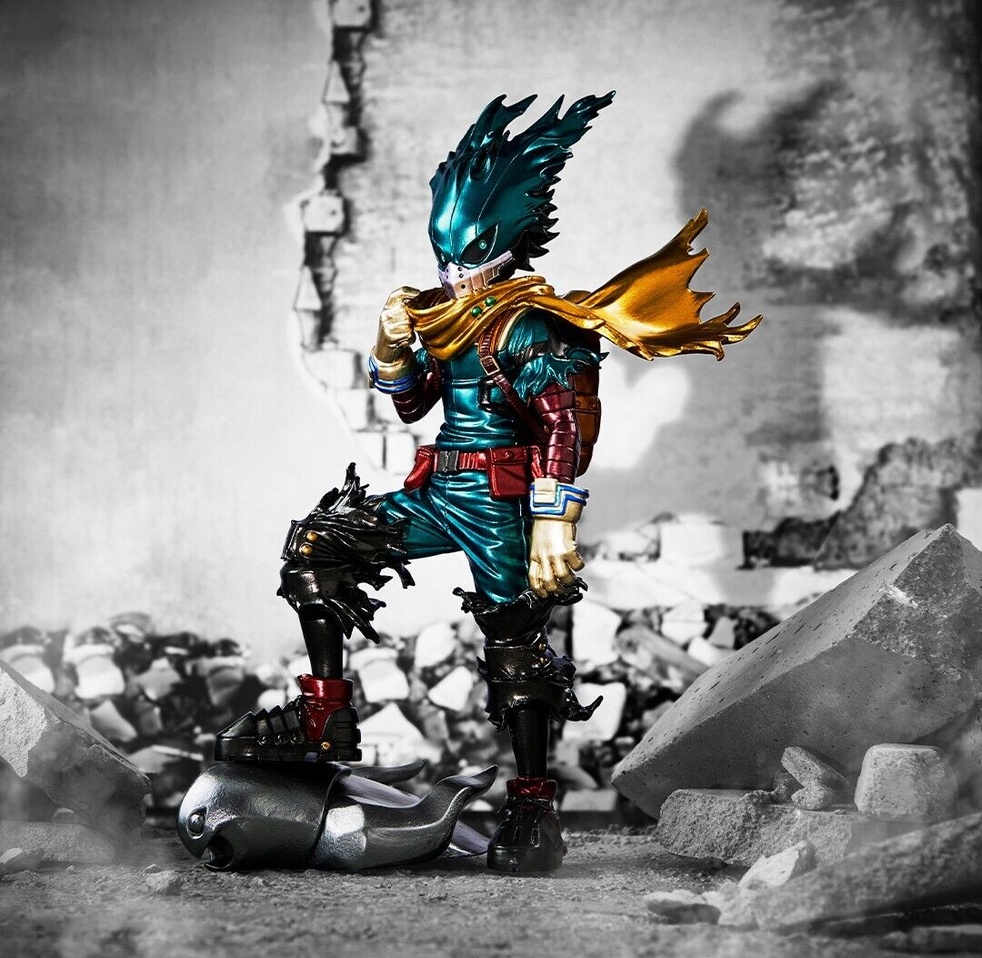 Black Deku Izuku Midoriya Last One Prize Metallic Color Figure Heroaka