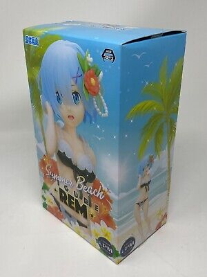 Sega - LPM (Limited premium Figure) - Re:Zero Starting Life in Another World - Rem - Summer Beach ver.